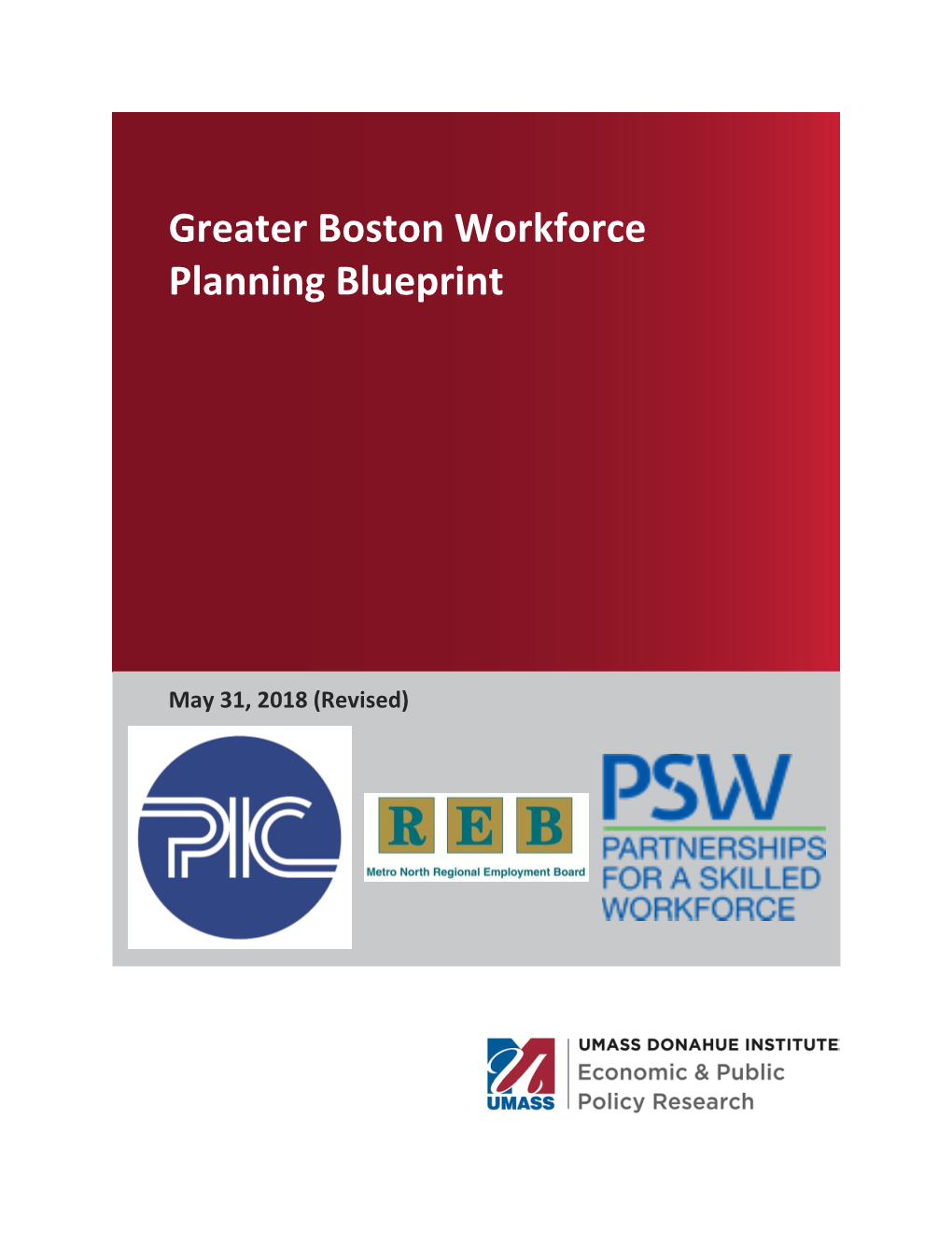 Greater Boston Workforce Planning Blueprint