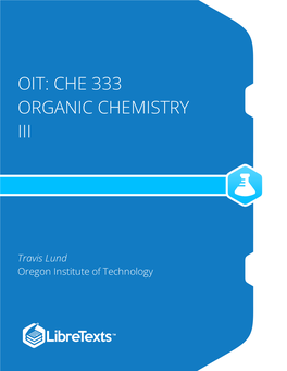 Che 333 Organic Chemistry Iii