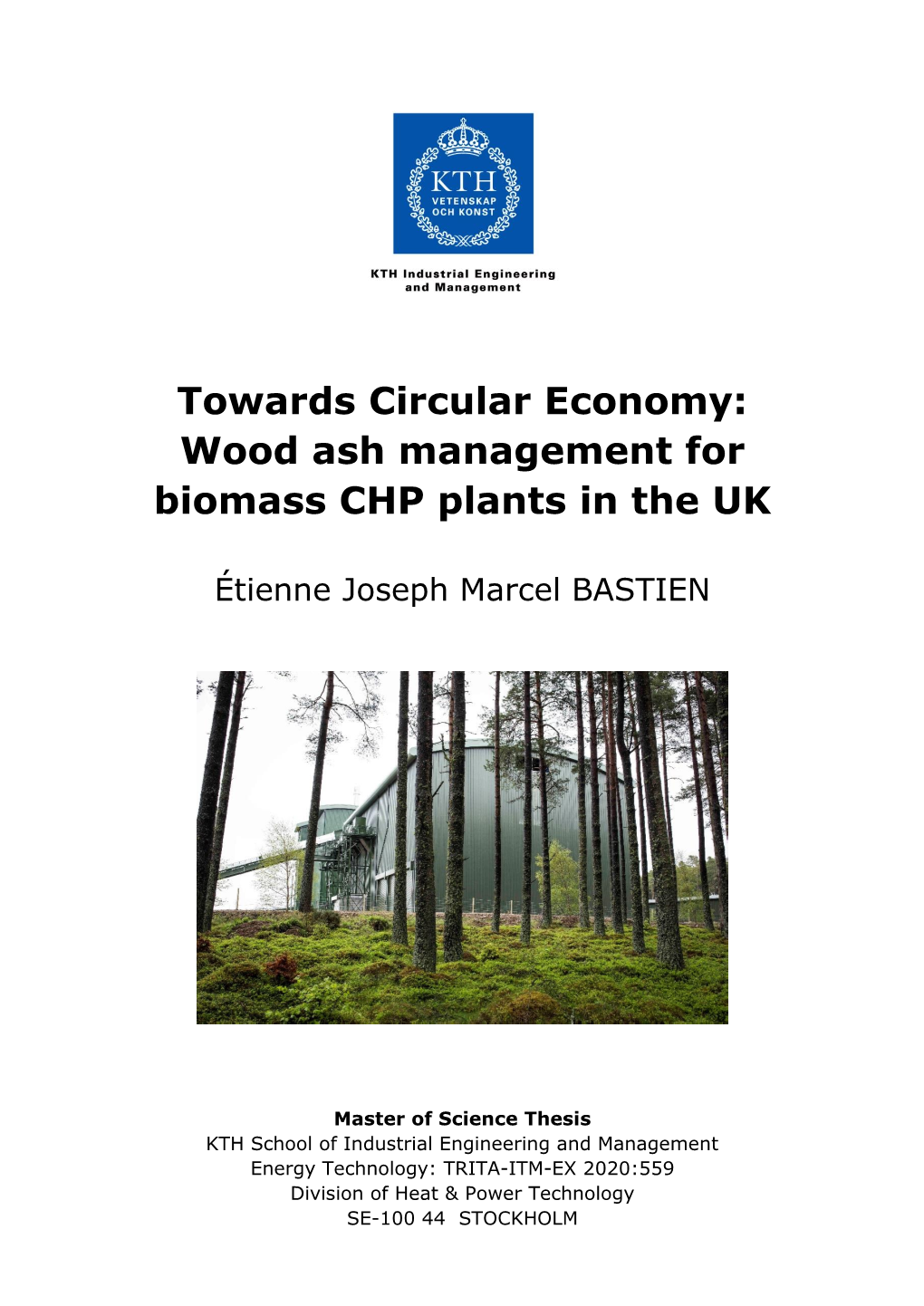 Wood Ash Management for Biomass CHP Plants in the UK