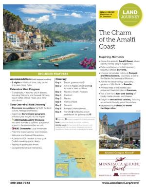 The Charm of the Amalfi Coast