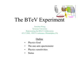 The Btev Experiment