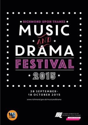 Richmond Arts Festival Programme Download