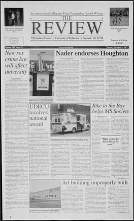 Nader Endorses Houghton