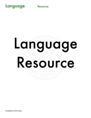 Language Resource