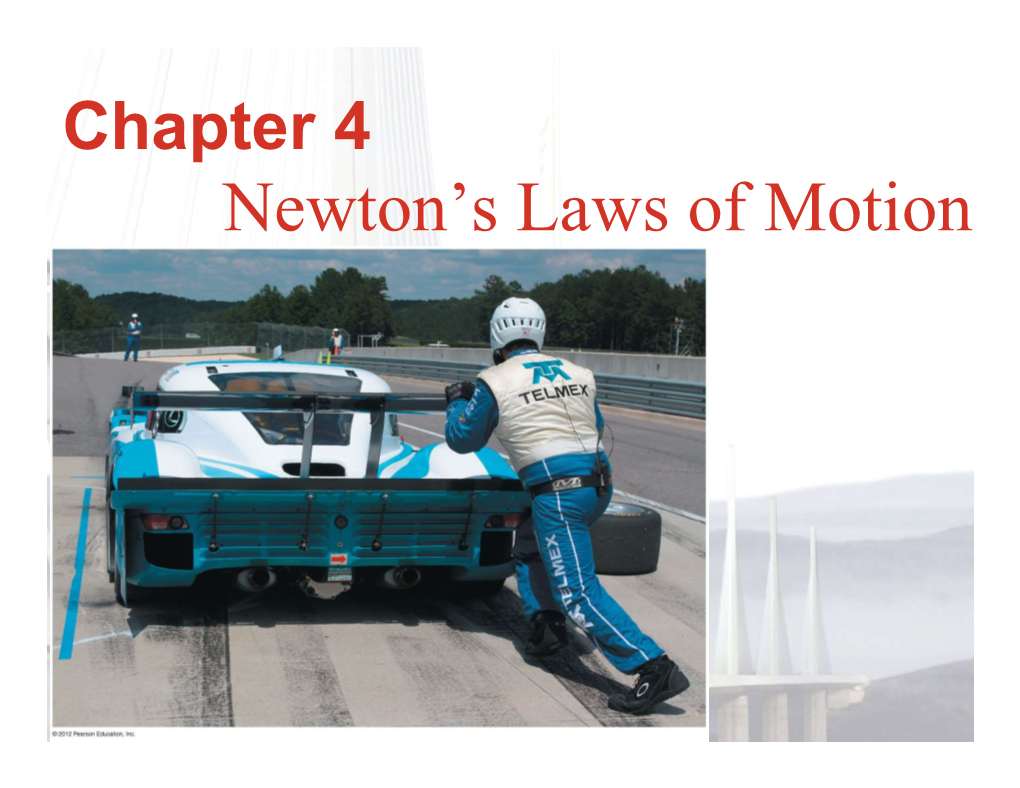 Newton's Laws of Motion