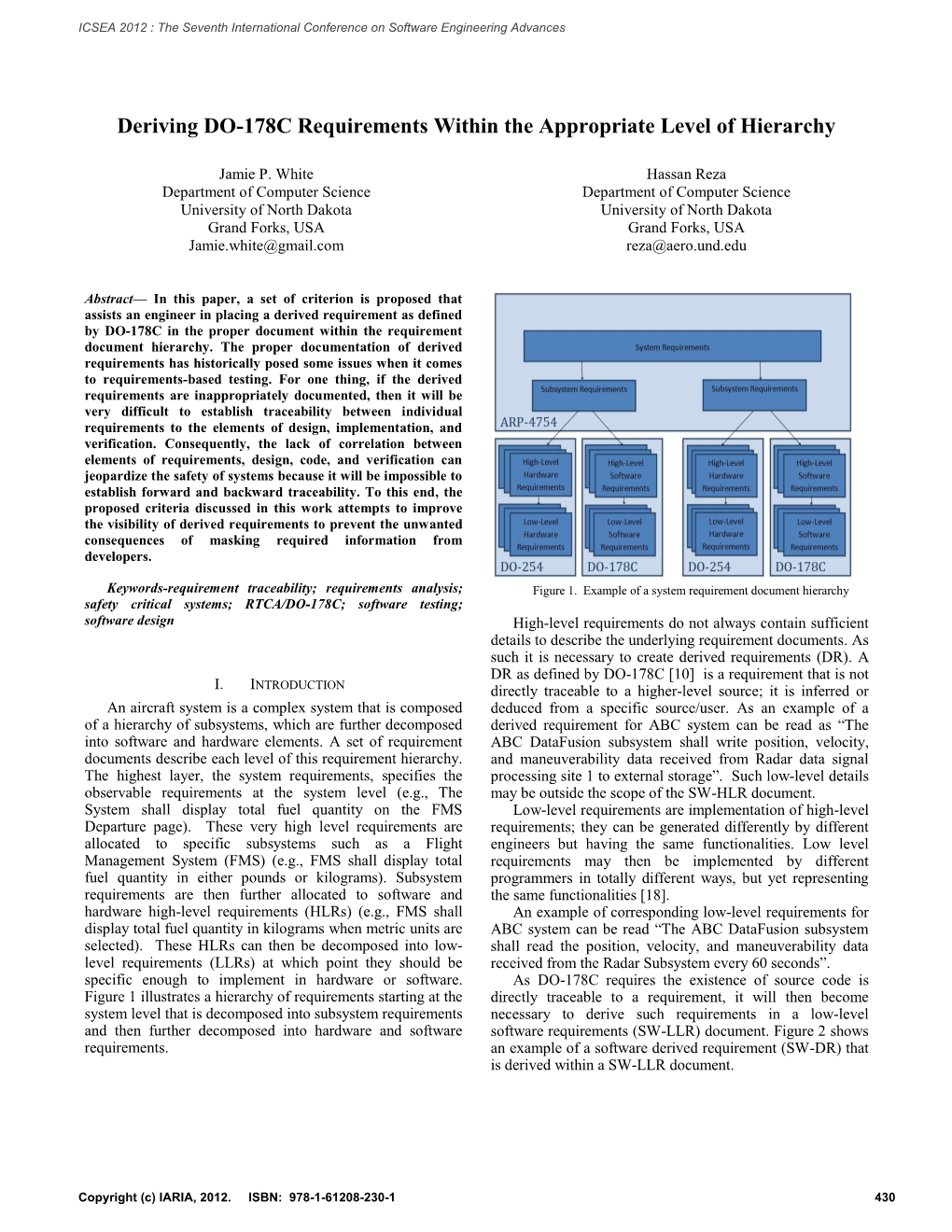 Deriving DO-178C Requirements Within the Appropriate Level of Hierarchy