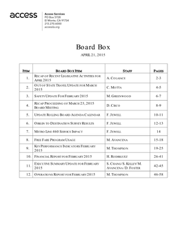 Board Box APRIL 21, 2015