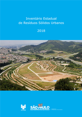 Inventário Estadual De Resíduos Sólidos Urbanos 2019