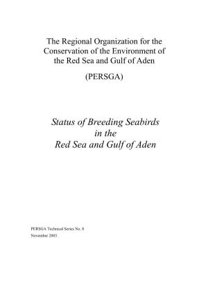 Status of Breeding Seabirds in the Red Sea and Gulf of Aden