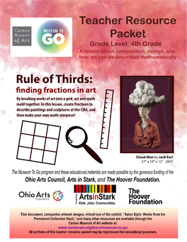 Rule of Thirds: Nding Fractions in Art by Breaking Works of Art Into a Grid, Art and Math Meld Together