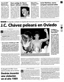 J.C. Chávez Peleará En Oviedo