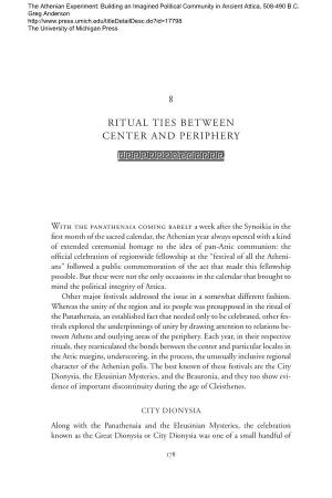 8 Ritual Ties Between Center and Periphery
