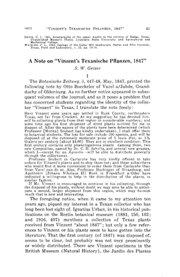 Vinzent's Texanische Pflanzen, 184 7" S