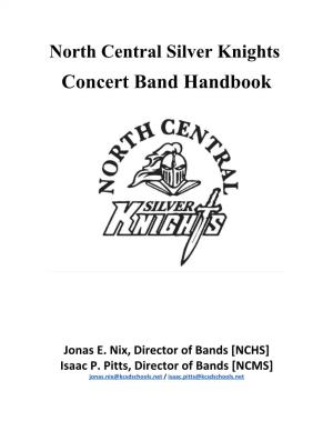 Concert Band Handbook