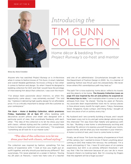 Tim Gunn Collection