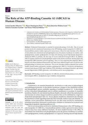 ABCA1) in Human Disease