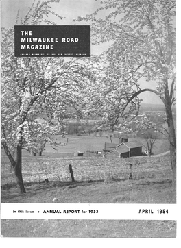 April, 1954 5 MILWAUKEE ROAD EQUIPMENT