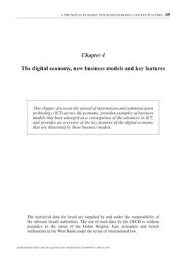 Chapter 4 the Digital Economy, New Business Models and Key Features