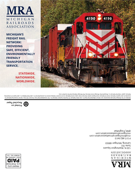 Michigan's Freight Rail Network