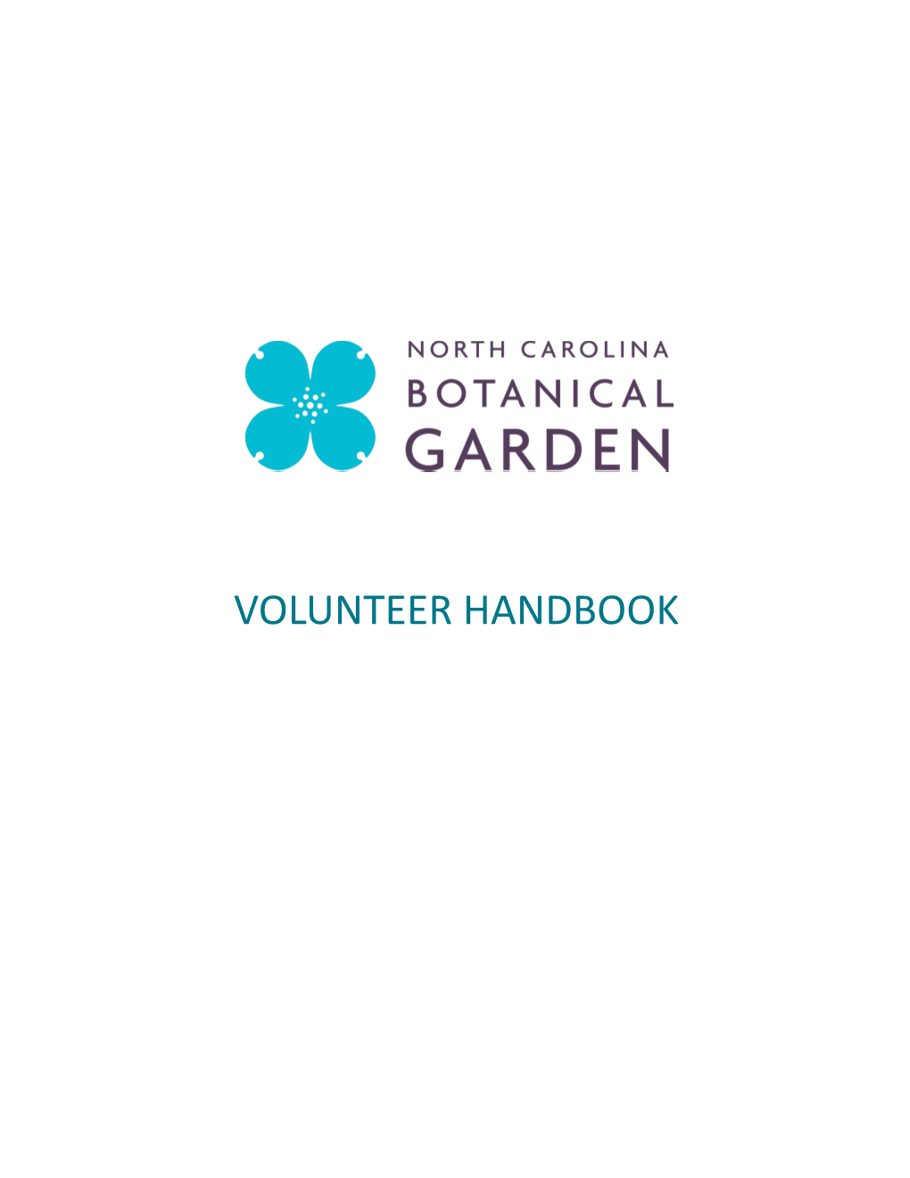 Volunteer Handbook Jan 2019