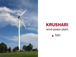 KRUSHARI Wind Power Plant LOCATION