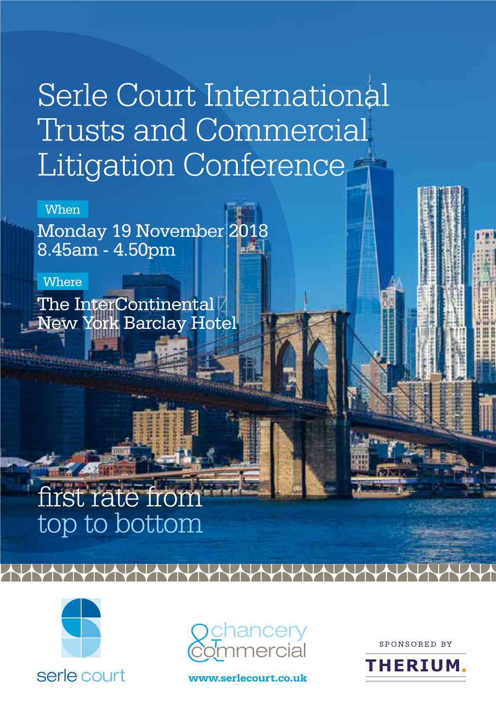 Serle Court International Trusts and Commercial Litigation Conference