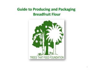 Guide to Producing Breadfruit Flour