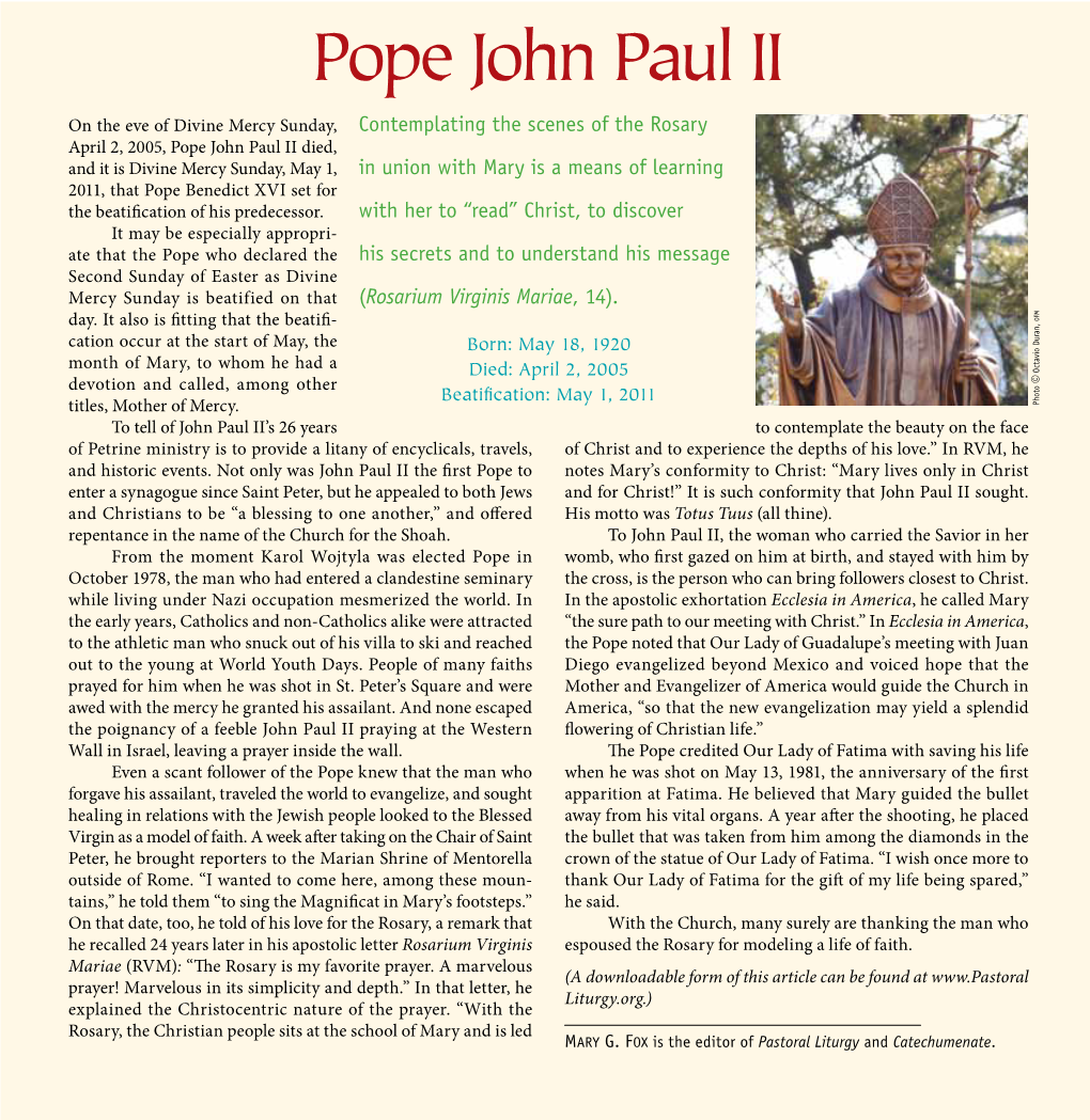 Pope John Paul II