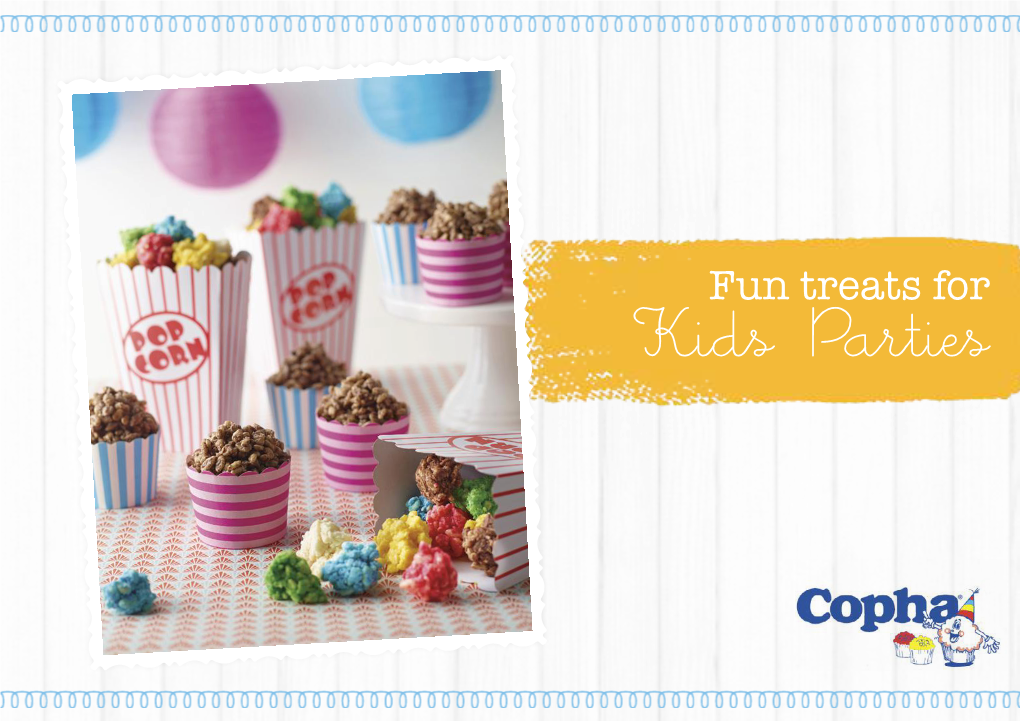 Fun Treats for Kids Parties Recipes