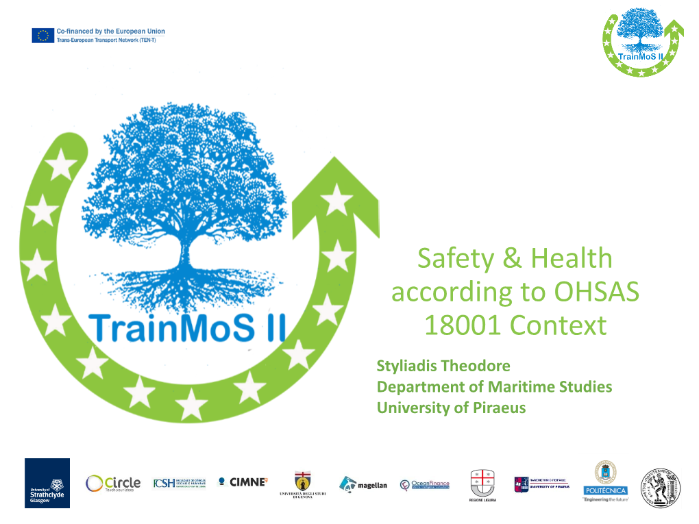 Safety & Health According to OHSAS 18001 Context