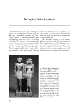 The Couple in Ancient Egyptian Art