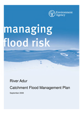 River Adur Catchment Flood Management Plan