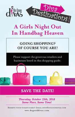 A Girls Night out in Handbag Heaven