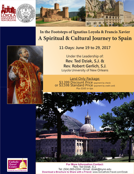 A Spiritual & Cultural Journey to Spain
