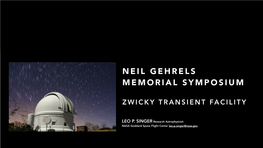 The Zwicky Transient Facility