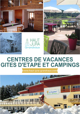 CENTRES DE VACANCES GITES D'etape ET CAMPINGS CHAUX DU DOMBIEF 920 M