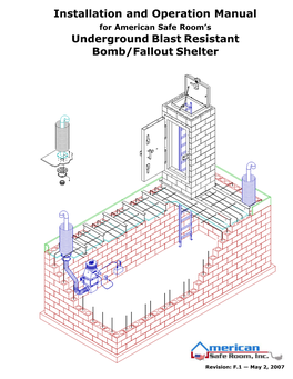 Installation and Operation Manual Underground Blast Resistant Bomb