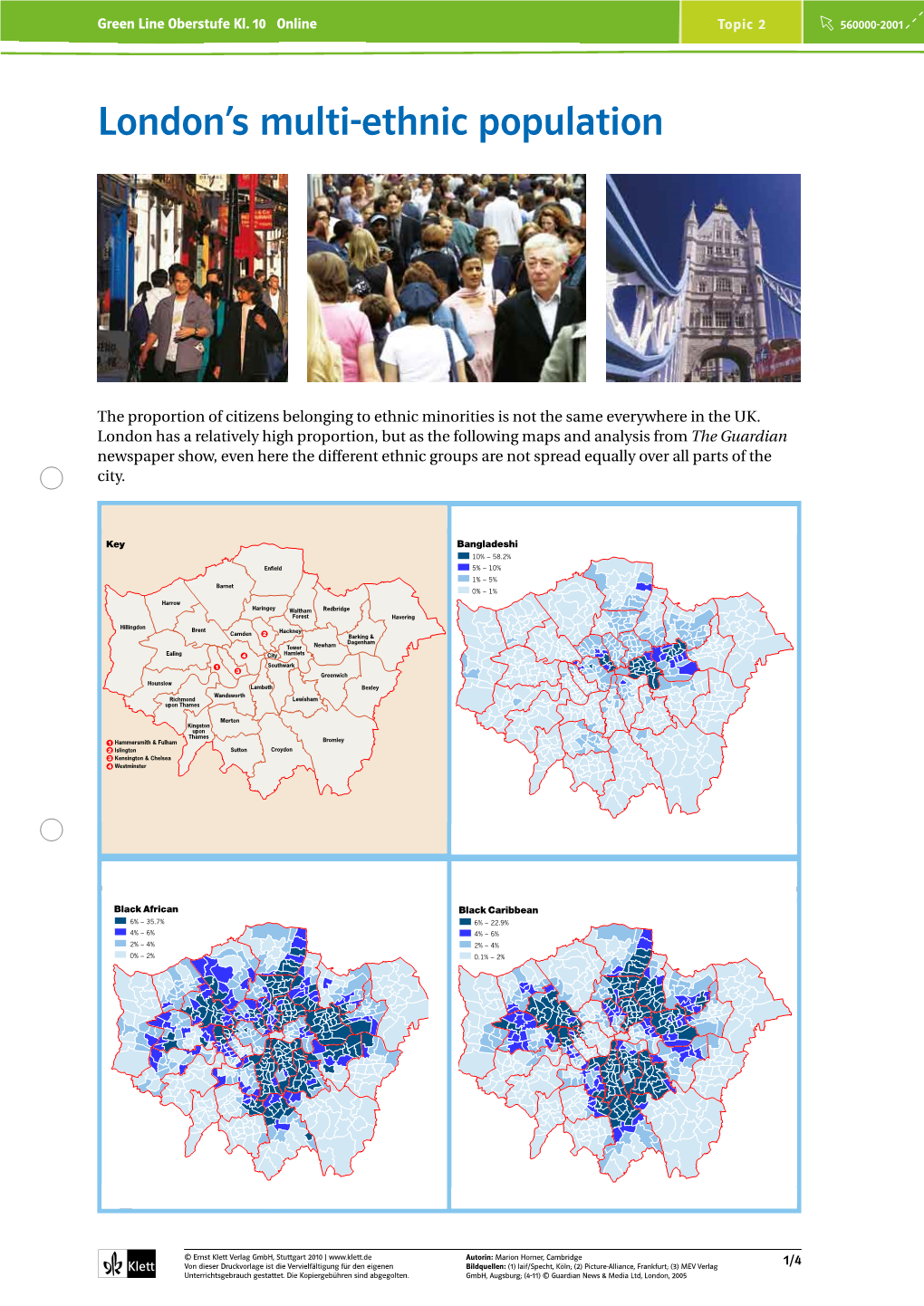 London's Multi-Ethnic Population