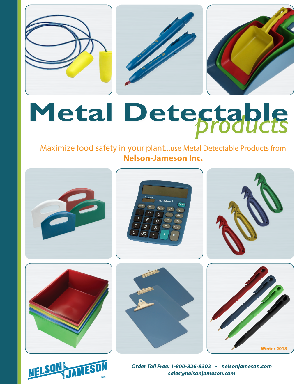 Metal Detectable Products from Nelson-Jameson Inc