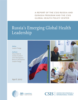 Russia's Emerging Global Health Leadership