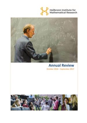 Annual Review | 2016 – 2017
