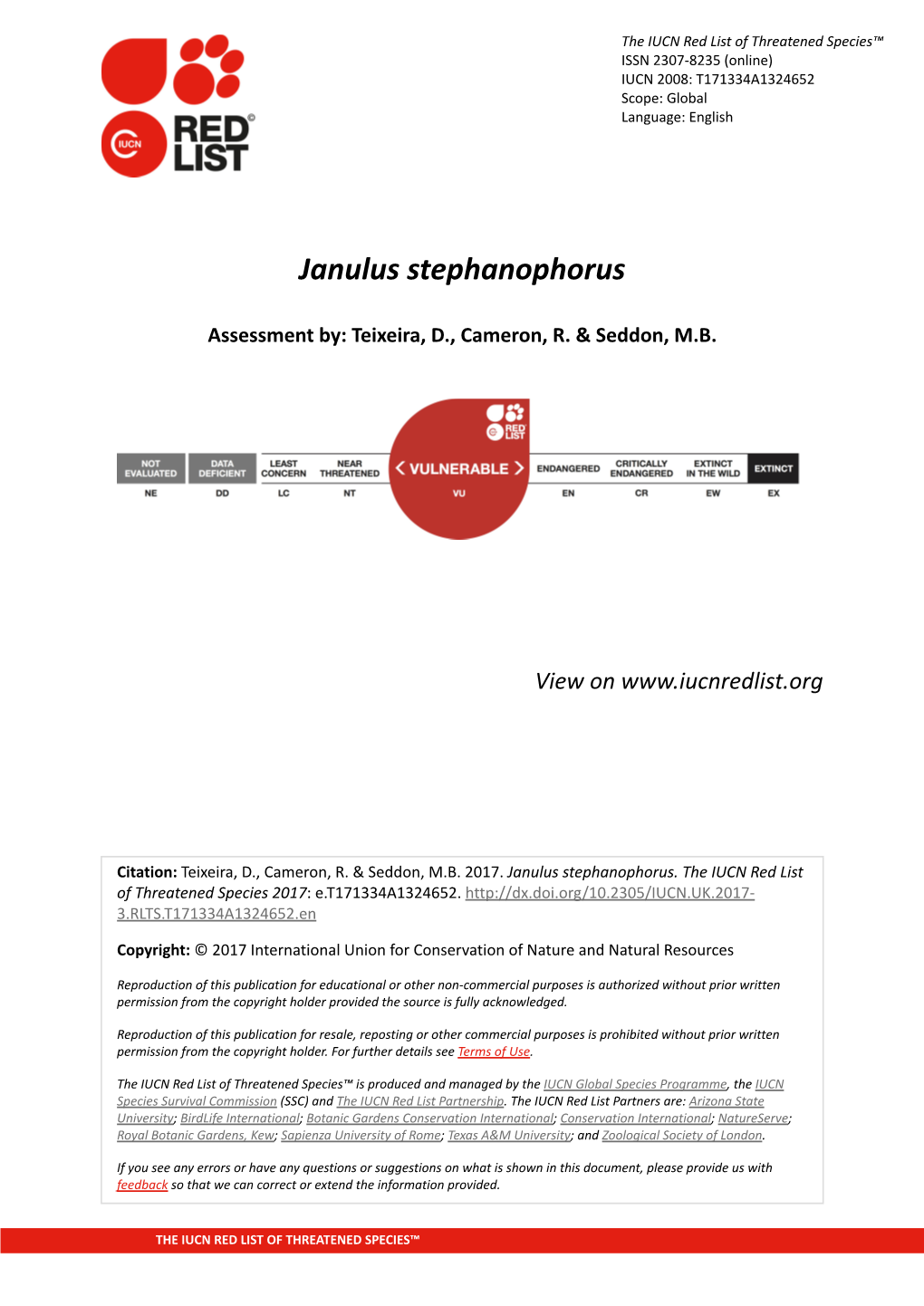 Janulus Stephanophorus