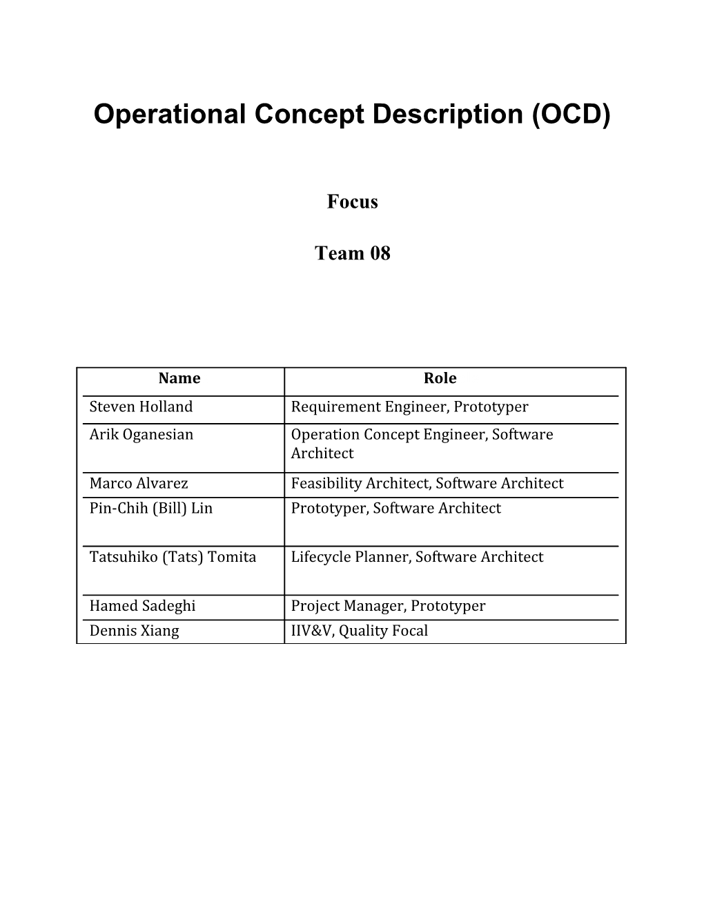 Operational Concept Description (OCD) s12