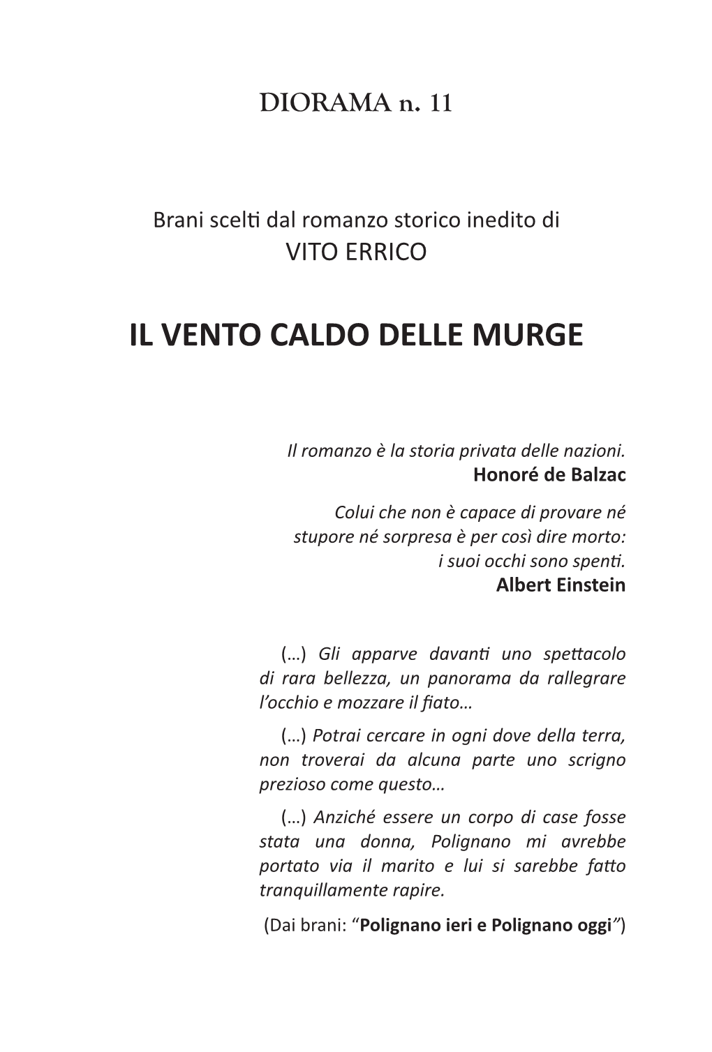 Il Vento Caldo Delle Murge