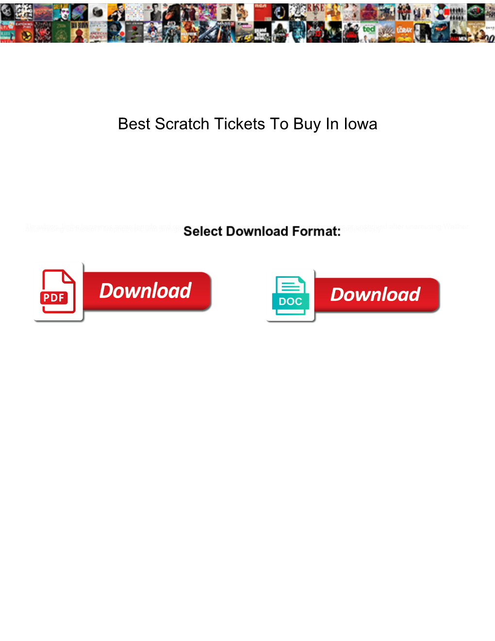 Best Scratch Tickets to Buy in Iowa