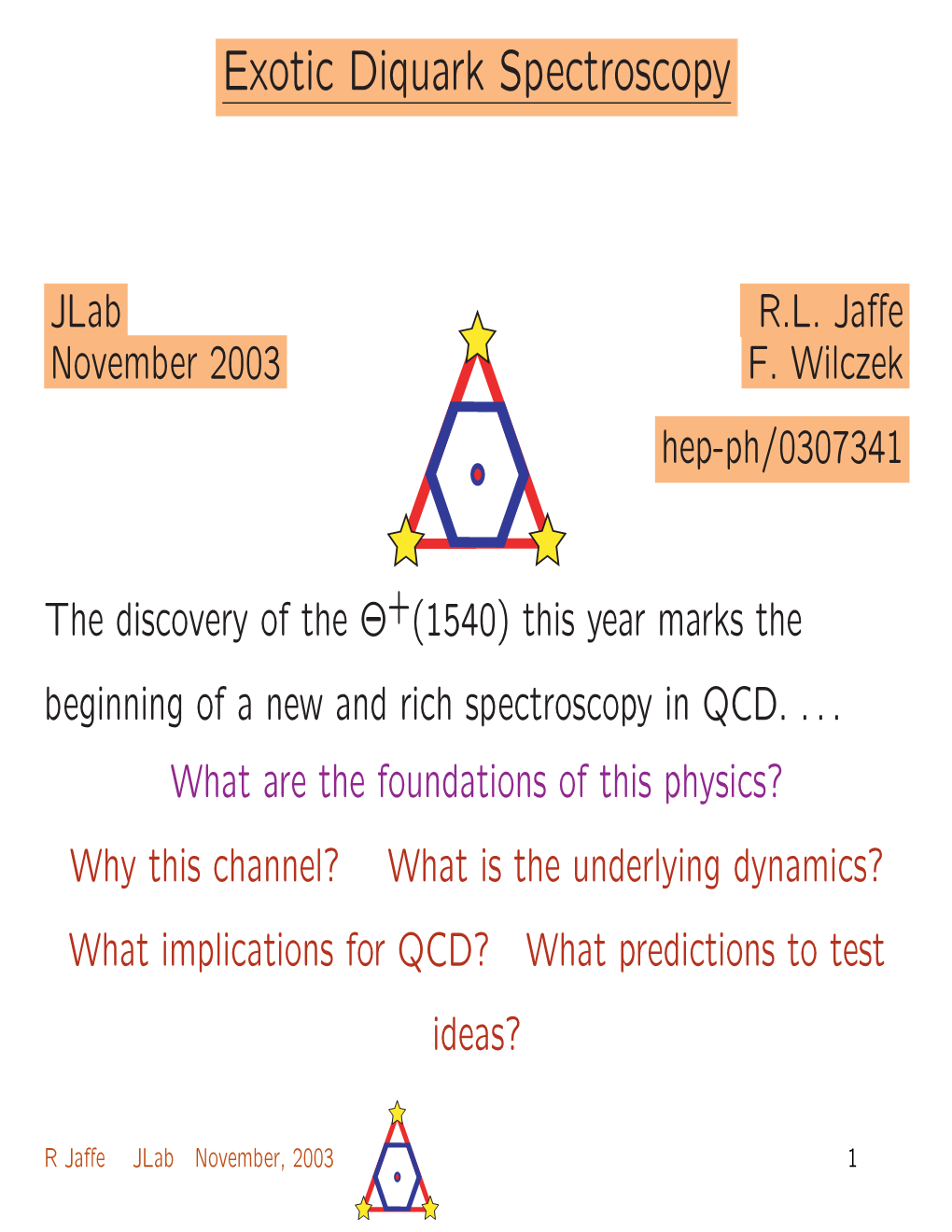 Exotic Diquark Spectroscopy