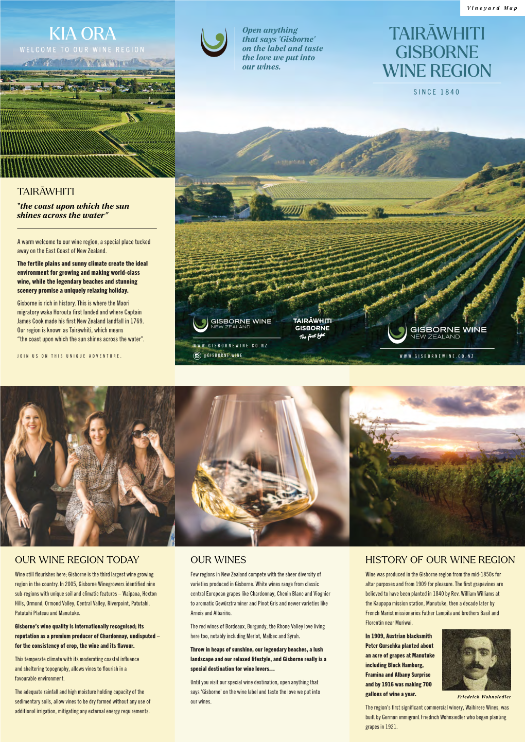 Download the Gisborne Wine Map Here