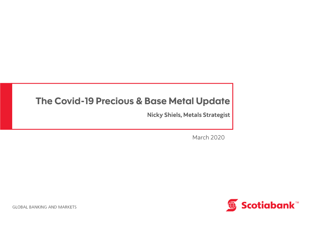 Scotiabank Commodity Derivatives Risk Management