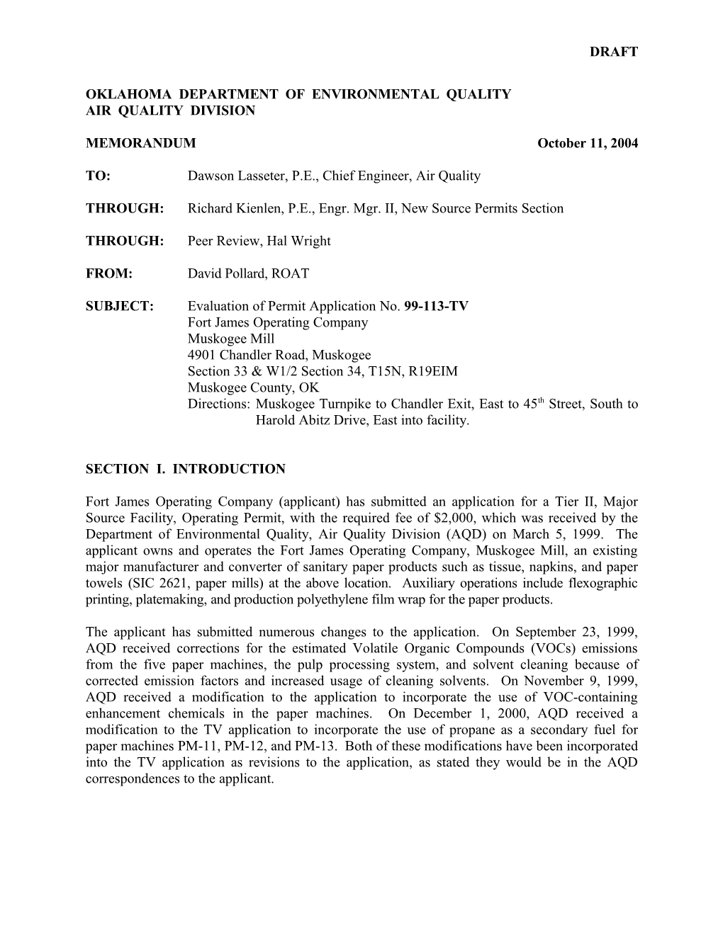 Oklahoma Department of Environmental Quality s1