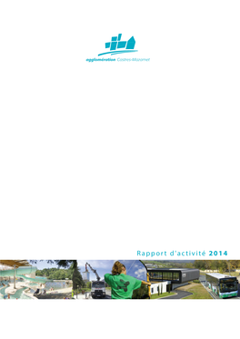 Rapport D'activité 2014 Avant-Propos